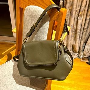 Like New Aldo Calibano Khaki Shoulder Bag Crossbody Purse